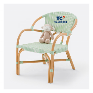 SILLAS DE RATÁN PARA NIÑOS Hechas a Mano con Respaldo Cómodo SILLA DE RATÁN PARA NIÑOS Duradera PARA Asientos de niños pequeños en interiores o configuración de fotos - Product Image 1