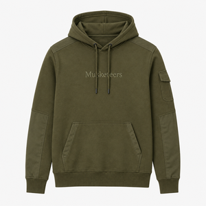 Sudadera con Capucha Ligera, Transpirable, de Forro Polar Teñido, para Hombre, Informal, Ecológica, de Invierno, con Logotipo Personalizado, de Secado Rápido - Product Image 5