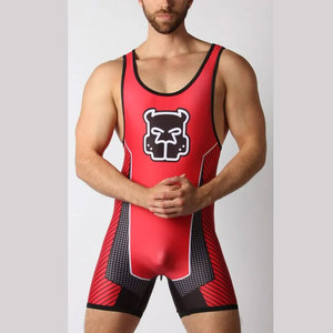 Wrestling <b>Singlets</b> Unisex One Piece Bodysuit High Elastic Sleeveless for Adult Gym Sport Fitness <b>Weightlifting</b> - Product Image 2