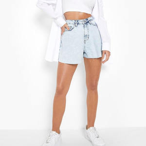 Shorts en jean tendance pour femmes, OEM, prix usine, vente en gros, commande en gros, logo personnalisé, 2026 - Product Image 3
