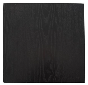 Modern <b>Black</b> Wood <b>Console</b> Table Slatted Leg Stackable Entryway Living Room Furniture - Product Image 3