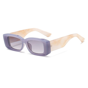 Cross-border New Style <b>Square</b> Unisex <b>Sunglasses</b> European-American Retro Thick Frame UV400 Lightweight Fashionable Trendy - Product Image 6
