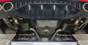 Sistema de escape Valvetronic de 2.5 pulgadas con tubo central en Z para KIA STINGER 3.3 (modelo 2018+) / MAINTEC V4 fabricado en Corea - Product Image 3