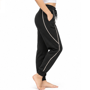 <b>Womens</b> Gym <b>Joggers</b> Soft Cotton <b>Fleece</b> Workout Bottoms OEM ODM Private Label Fitness Apparel Wholesale Manufacturer Supplier - Product Image 2