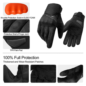 Gants de moto sur mesure en mesh respirant, antidérapants, résistants à l'usure, protection intégrale des doigts, équipement de course pour hommes - Product Image 3