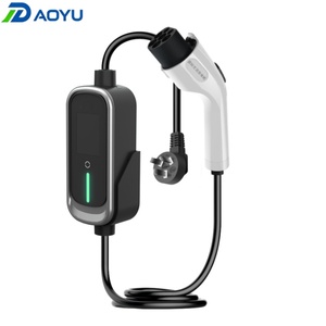 Chargeur EV portable intelligent 7 kW Type 2 GBT 220V OCPP 1.6J avec contrôle par application, station de charge rapide pour usage domestique et commercial, professionnel - Product Image 1