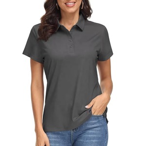 2026 New Trending High Quality Women <b>Polo</b> Shirts <b>Orange</b> Color Cotton Best Fabric <b>Polo</b> Tshirts for Woman's - Product Image 5