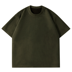 Camisetas de Manga Corta para Hombre, Cuello Redondo, Corte Holgado, 100% Algodón, 220 g/m², Estilo Casual, Verano, Venta al Por Mayor - Product Image 2