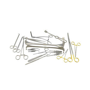 Kit de chirurgie cardiaque ouverte pour greffe de bypass coronaire, outils chirurgicaux en acier inoxydable avec logo personnalisé, certifié CE - Product Image 1