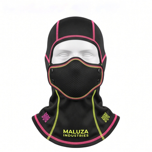 MALUZA INDUSTRIES Pasamontañas Táctico de Nailon de Alta Elasticidad y Secado Rápido, Protección Facial Completa, Antipolvo, Ajustable, Unisex para Adultos - Product Image 1