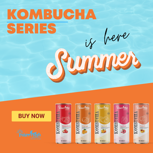 Kombucha Orgánica Seca de Albaricoque de 250 ml, Marca Interfresh, Vietnam, Fermentación Fusion, Agua con Sabor Saludable, Conservada, 24 Latas - Product Image 5