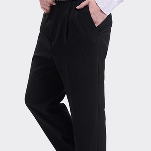 Nouvelle Collection – Pantalon Habillé Homme 100% Coton Coupe Droite Légère et Ajustée – Qualité Supérieure, Confort Optimal – Prise en Charge OEM - Product Image 3