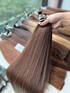 Extensiones de Cabello al Por Mayor, 100% Cabello Vietnamita Virgen, Calidad Premium, Precio de Fábrica, Envío a Todo el Mundo - Product Image 4