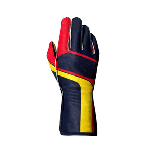 Best Manufacturing Design Leather Kart Racing Gloves Breathable Fabric with Touch Screen Function Good Quality Wholesale Prices - Product Image 4
