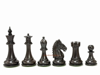 Jeu d'échecs Staunton de luxe en bois d'ébène Padauk fait main de bonne qualité pour l'extérieur, disponible en gros