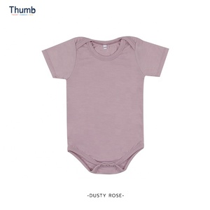 Áo Liền Quần Onesie Cho Bé Sơ Sinh Mùa Thu Màu Nóng 100% Polyester Để In Thăng Hoa Từ Thái Lan - Product Image 3