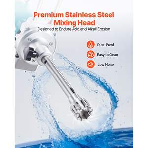 Homogeneizador de Laboratorio de Alta Velocidad de 900 W, 2000-28000 RPM, Mezclador de Laboratorio de Acero Inoxidable de Alto Cizallamiento, Máquina de Emulsificación para - Product Image 3