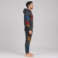 Herentrui van katoen met puffprint, zacht, ademend materiaal, modern design, duurzame reliëfdruk, comfortabele pasvorm, ideaal voor casual gelegenheden