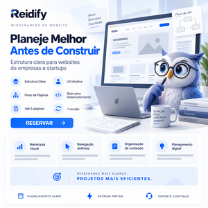 Wireframing <b>de</b> <b>Website</b> para Empresas e Startups com Estrutura Clara UX Intuitiva e Planejamento Digital Preparado para IA - Product Image 1