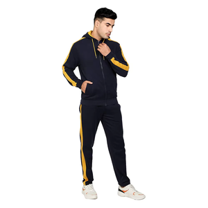 Conjunto Deportivo Casual de Invierno para Hombre, Sudadera con Capucha y Pantalones Deportivos, de Secado Rápido y Transpirable, al Por Mayor y Personalizable - Product Image 2