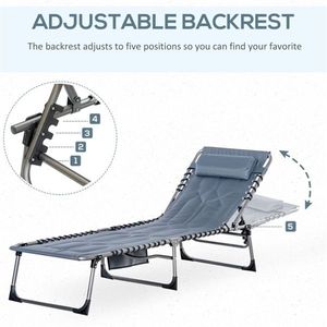 Fauteuil pour le bureau et les activités de plein air, pour le camping et la pêche - Product Image 4