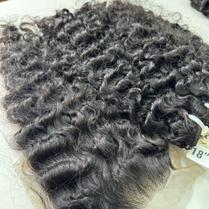 Pelo virginal vietnamita rizado birmano precio de fábrica al por mayor para mujeres cutícula intacta lujo alta calidad pelo natural crudo - Product Image 2