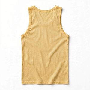 เสื้อกล้ามคอกลมแขนกุดสำหรับผู้ชาย AMKOOR สีพื้น 100% โพลีเอสเตอร์ แห้งเร็ว ผ้าถัก สวมใส่สบาย โลโก้ด้านหน้า - Product Image 2