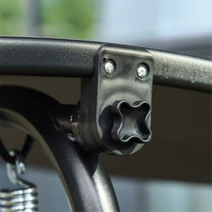 3 Seat Gray Patio Swing Chair - Product Image 6