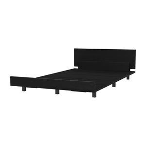 Struttura Letto Singolo in Legno Wengue Nero Nimmo - Product Image 4
