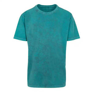 T-shirt graphique délavé à l'acide, dernier design, pour homme, coupe ample, vintage, 100% coton, été, unisexe. - Product Image 5