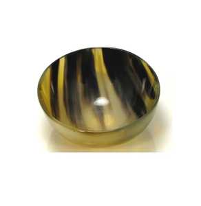 Bol en corne de buffle artisanal de qualité supérieure, bol de service naturel de luxe, vaisselle décorative rustique pour la cuisine et la salle à manger - Product Image 5