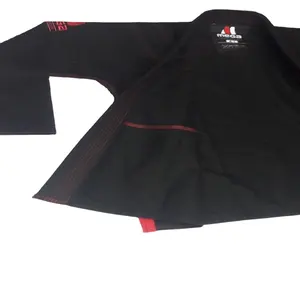 Factory Sale Top Qualität Neue maßge schneiderte schwarze Judo Kimono Baumwolle Jiu Jitsu g bjj gi Uniform Menge Baumwoll set Unisex Logo