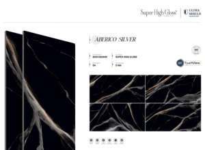 Gamme de carreaux en céramique effet miroir raffiné 800x1600 1200x1800 750x1500mm, conçue pour sublimer les espaces propres avec un caractère moderne et lumineux - Product Image 6