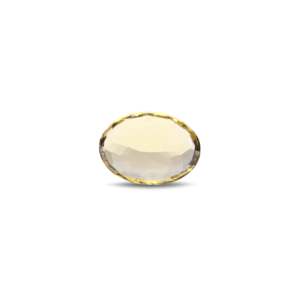 Natural Citrine Loose Gemstone 8.7 Carat Certified Cat's Eye Yellow 4mm - Product Image 2