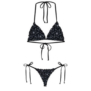 Nouvel Arrivage Soutien-gorge Femme Sexy Taille Haute à Fermeture Avant, Ensemble Imprimé en Spandex et Polyester, Broderie, Couleur Personnalisable - Product Image 2