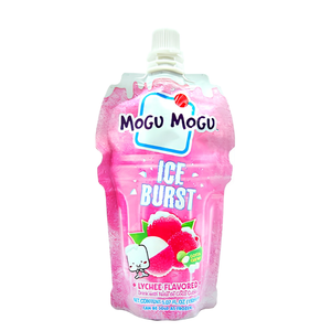Boisson Mogu Mogu Ice Burst au goût de fruits rouges avec des cubes de nata de coco, sachet de 150 ml - Product Image 2