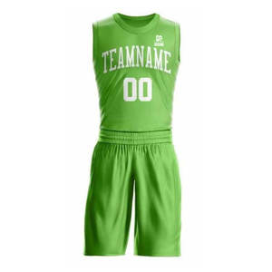 Uniforme de basket-ball de haute qualité, design personnalisé, logo imprimé, 100% polyester, séchage rapide, vêtements de sport, faible MOQ, service OEM - Product Image 2
