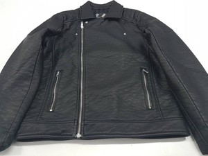 Chaqueta Bomber Negra Unisex de Alta Calidad, Cuello Redondo Informal, Logotipo Frontal, Primavera, Algodón, Resistente al Viento e Impermeable, Formal - Product Image 5