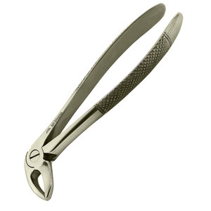 Fig 13 Instrument dentaire en acier inoxydable chirurgical, pince professionnelle pour l'extraction dentaire, forceps pour l'extraction dentaire orale - Product Image 2