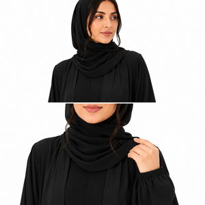 • Luxury Modest Islamic Clothing <b>Abaya</b> for Ladies • Women’s Premium Farasha Style <b>Abaya</b> • Fancy Party Wear Muslimah <b>Abaya</b> Dre - Product Image 5