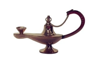 Lampe en laiton artisanal à la main, 1 pièce, décoration de maison, Aladdin, chriag, articles décoratifs pour cadeaux - Product Image 3