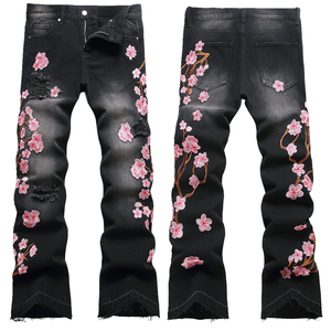 Custom Embroidery Premium Quality 100% Cotton Fabric Ultra-<b>Soft</b> Breathable Eco-Friendly Women Back Pocket Embroidery Quick Dry - Product Image 6