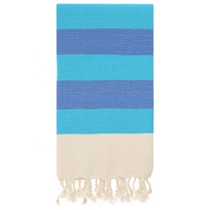 ที่มีคุณภาพสูงทอ Pestemal ด้วยพู่สองแถบสีผ้าขนหนูอาบน้ำตุรกีด่วนแห้งผ้าขนหนูชายหาด % ผ้าฝ้าย100 - Product Image 1