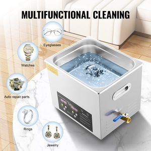 Pulitore a Ultrasuoni Professionale da 15L con Riscaldatore da 600W e Timer Digitale da 360W per Laboratorio e Pulizia di Componenti - Product Image 5