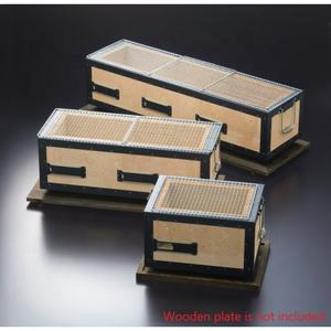 Estante grande para barbacoa, parrilla de barbacoa para la familia, estilo japonés Shichirin Konro, 21020, parrilla de barbacoa de carbón L - Product Image 2