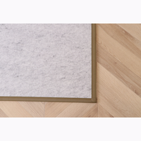 Matras Lantai Puzzle Serat Alami Tanpa Pinggiran Buatan Mesin Anti-Selip Gaya Japandi Modern 4 Variasi Warna Seri PEER 70x70cm