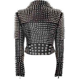 Men Genuine <b>Leather</b> <b>Jacket</b> <b>Winter</b> Windproof Breathable Regular Fit Zipper Pullover with Pockets - Product Image 1
