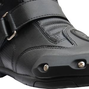 Bottes de course pour moto, confortables, personnalisées, imprimées, imperméables, respirantes, en cuir ignifuge, hiver, couleurs et tailles personnalisées - Product Image 3