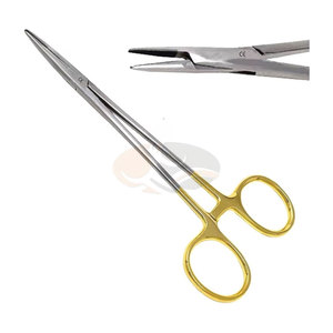 Ciseaux microvasculaires médicaux de pointe 17,8 cm (7 pouces) en acier inoxydable de précision, manuels, en carbure de tungstène TC, chirurgicaux MOL - Product Image 1