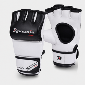 High Quality Custom MA Gloves Wrist Support PU Material Muay Thai Fight Grappling Training 4oz Hook Loop Closure Breathable - Product Image 4